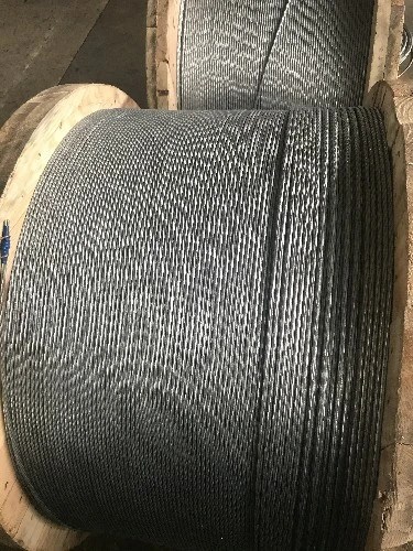 13 mm-es 6*19 IWRC horganyzott acél drótkötelek
